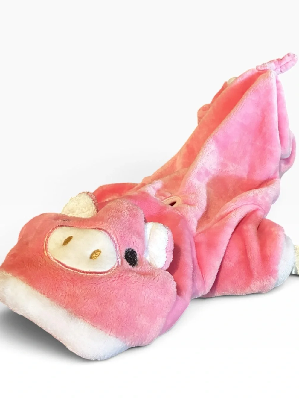 Dog/Cat Halloween Costume  Pink Plush Pig Hooded Dog - Adorable Pet Costume